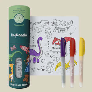 Play 1: HEY DOODLE - DINOROAR MINI PLAYMAT