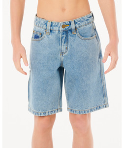 All Boys: RIP CURL - HYPED UP DENIM WALKSHORT WASHED BLUE