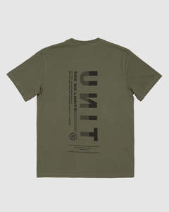All Boys: UNIT YOUTH TEE - INDUSTRY MILITARY