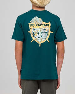 THE MAD HUEYS - CROC CAPTAIN SS TEE ATLANTIC