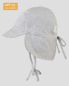 All Baby: TOSHI - BABY FLAP CAP DOVE