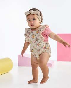 All Baby: KAPOW - YASMINE FLORAL PLAYSUIT