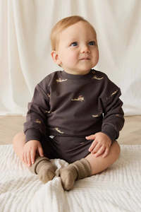 All Baby: JAMIE KAY - PEYTON SWEATSHIRT PILOT PLANES BISTRE