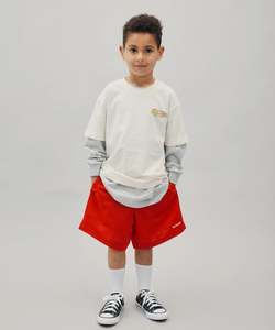 Sonnie - Baggy Basketball Shorts Team Red