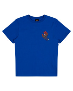 Santa Cruz 1: SANTA CRUZ - LETTER HAND FADE TEE COBOLT