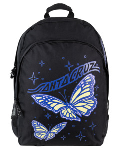 Santa Cruz 1: SANTA CRUZ - WINGED BUTTERFLIES BACKPACK BLACK