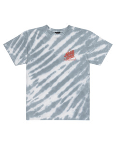 SANTA CRUZ - NOT A DOT HOLLOW TEE SLATE TIE DYE