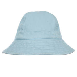ACORN - BLUE WIDE BRIM INFANT HAT