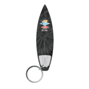 RIP CURL - SURFBOARD KEYRING BLK/GREY
