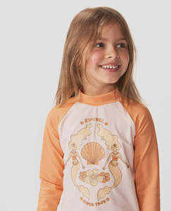 Summer Sale: RIP CURL LA TROPICA L/SLEEVE UV SET- PEACH
