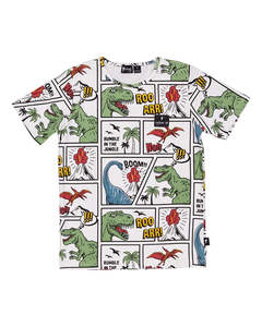 RADICOOL -  COMIC DINO TEE MULTI