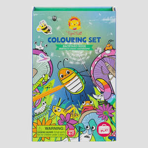 Tiger Tribe: TIGER TRIBE - COLOURING SET BACKYARD BUGS