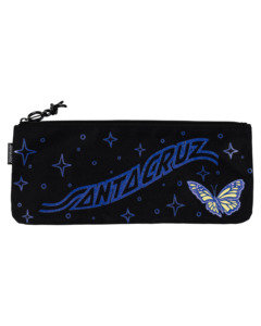 All Girls: SANTA CRUZ - WINGED BUTTERFLY STRIP PENCIL CASE BLACK