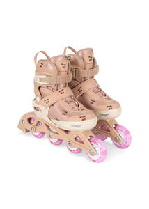 All Girls: KONGES SLØJD - LIGHT UP ROLLER SKATES CHERRY BLUSH
