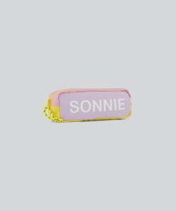 Sonnie: SONNIE - WATERPROOF PENCIL CASE PINK/PURPLE