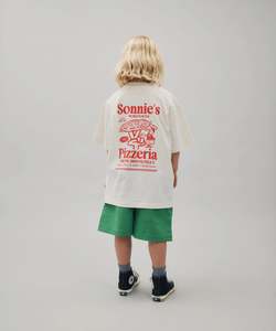 Sonnie: SONNIE - PIZZERIA TEE OFF WHITE