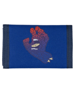 SANTA CRUZ - LETTER HAND FADE VELCRO WALLET