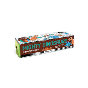Play 1: MIGHTY DINOSAURS MINI COLOURING ROLL