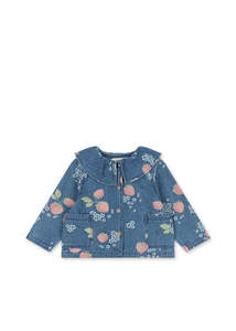 KONGES SLØJD - MAGOT COLLAR JACKET GOTS MARMELADE SUN