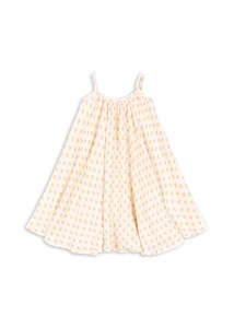 KONGES SLØJD - COCO STRAP DRESS GOTS CARTA ROSA