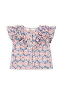 KONGES SLØJD - KIM FRILL SS SHIRT GOTS SNACK TIME SNACK TIME