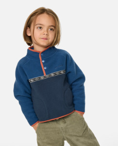 RIP CURL - HERITAGE POLAR FLEECE LIGHT NAVY