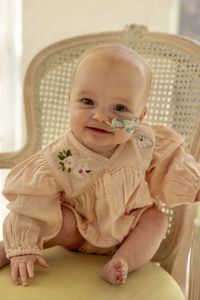 All Baby: ALEX & ANT - FLOWER PLAYSUIT BLUSH PINK
