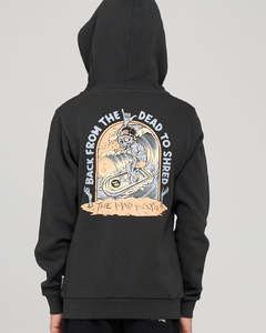 The Mad Hueys: THE MAD HUEYS - DEAD SHREAD YOUTH HOODED PULLOVER