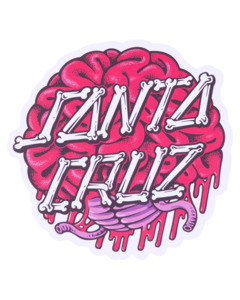 All: SANTA CRUZ - BRAIN DOT STICKER PINK