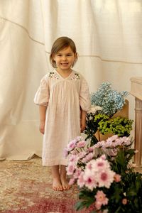 Alex Ant 1: ALEX & ANT - FLOWER DRESS BLUSH PINK