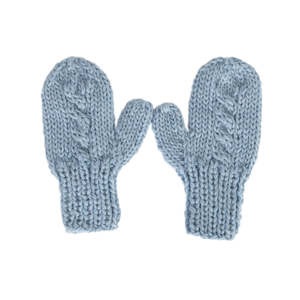 Acorn: ACORN - FREE SPIRIT MITTENS BLUE