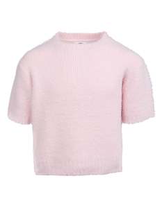 EVE GIRL - CLAUDIA KNIT TEE PINK