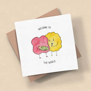 Cards: Welcome to the World Card