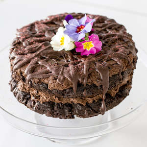 designer cakes: Cacao Quinoa Cake