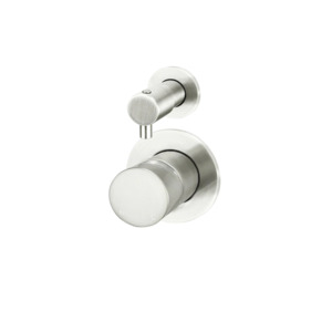 Meir Brushed Nickel: Meir Round Pinless Diverter Mixer | Brushed Nickel