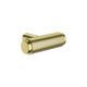 Meir Öppen T-pull Linear Knurled Cabinet Handle | Tiger Bronze