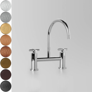 Modern Kitchen Taps: Astra Walker Icon + Gooseneck Sink Set