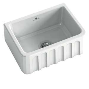 Laundry Sink Butler: Chambord Louis Butler Sink with Fluted Facade