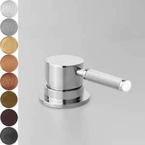 Hob Mixers: Astra Walker Knurled Icon + Lever Hob Mixer