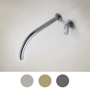 John Pawson JP Set 01 | Wall Mounted Basin Mixer with Spout