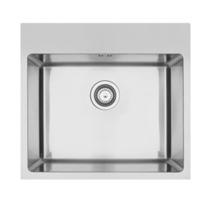 Laundry Sink Stainless Steel: Mercer DV Leamington Laundry Sink | 500mm