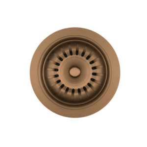 Mercer Aurora 90mm Basket Waste | Copper