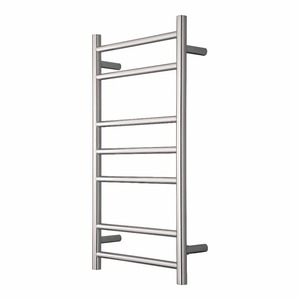 Heirloom Genesis 825 Slimline Heated Towel Ladder | Polished Stainless