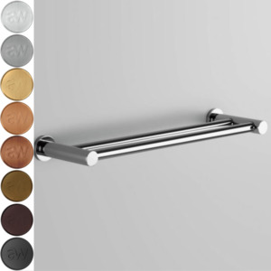 Double Towel Rails: Astra Walker Icon + Double Towel Rail 900mm