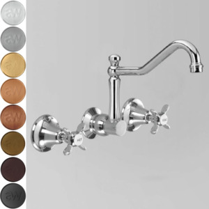 Astra Walker Olde English Stanmore Wall Set with 260mm Spout
