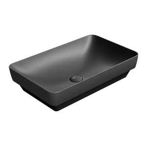 Astra Walker Pura 600 Rectangle Inset Basin | Ardesia Black