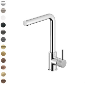 Modern Kitchen Taps: Buddy X Kitchen Mixer Straight Spout