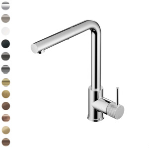 Buddy X Kitchen Mixer Straight Spout with Pull Out Spray