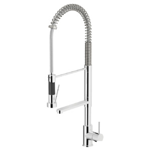 Buddy Dual Spout Flexi Kitchen Mixer | Chrome