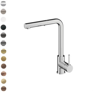 Buddy Kitchen Mixer Straight Spout with Pull Out Spray